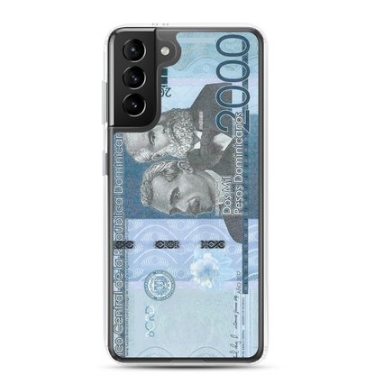 2000 Dominican Pesos Samsung Case  - 2020 - DominicanGirlfriend.com - Frases Dominicanas - República Dominicana Lifestyle Graphic T-Shirts Streetwear & Accessories - New York - Bronx - Washington Heights - Miami - Florida - Boca Chica - USA - Dominican Clothing