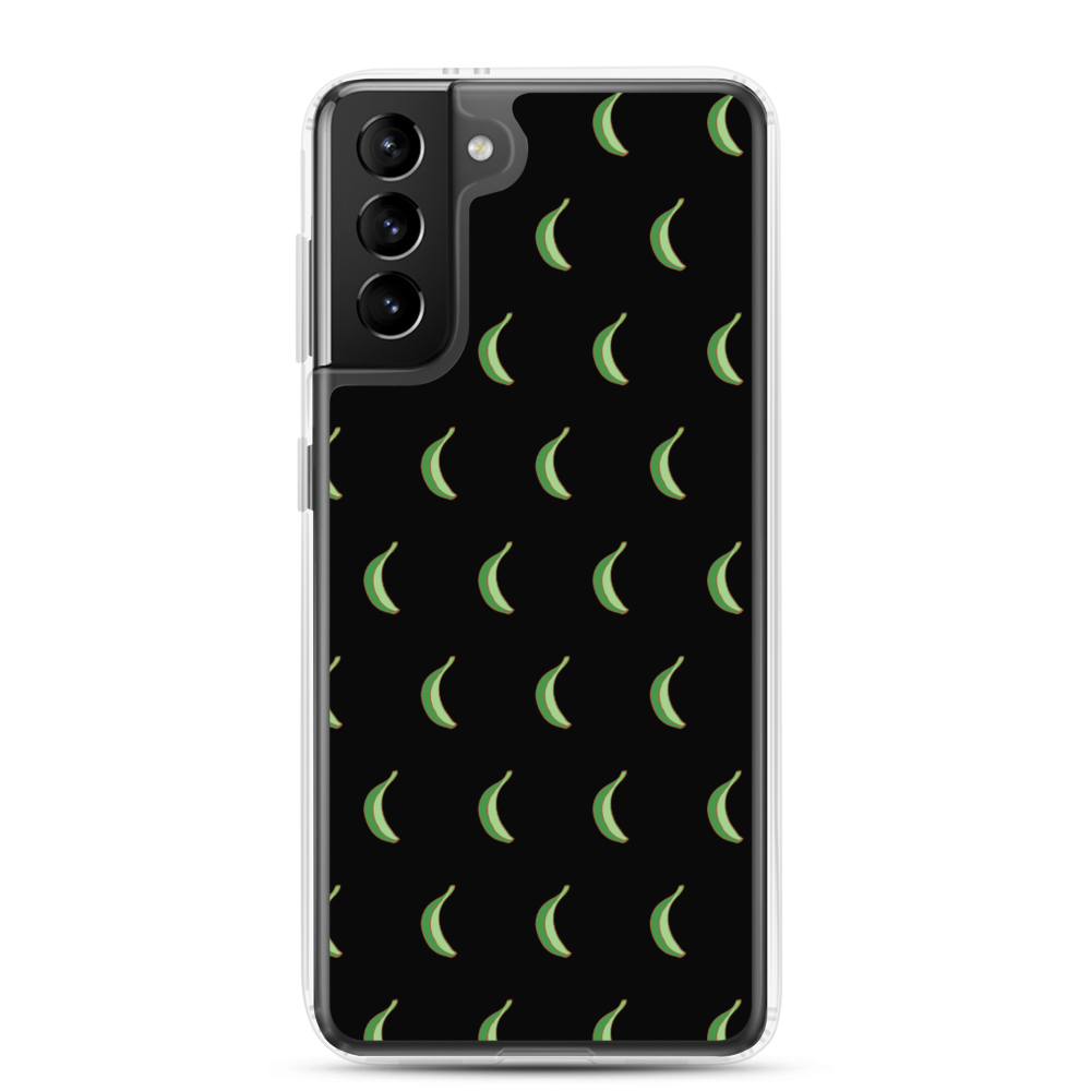 Platano All-Over Samsung Case (Black)  - 2020 - DominicanGirlfriend.com - Frases Dominicanas - República Dominicana Lifestyle Graphic T-Shirts Streetwear & Accessories - New York - Bronx - Washington Heights - Miami - Florida - Boca Chica - USA - Dominican Clothing