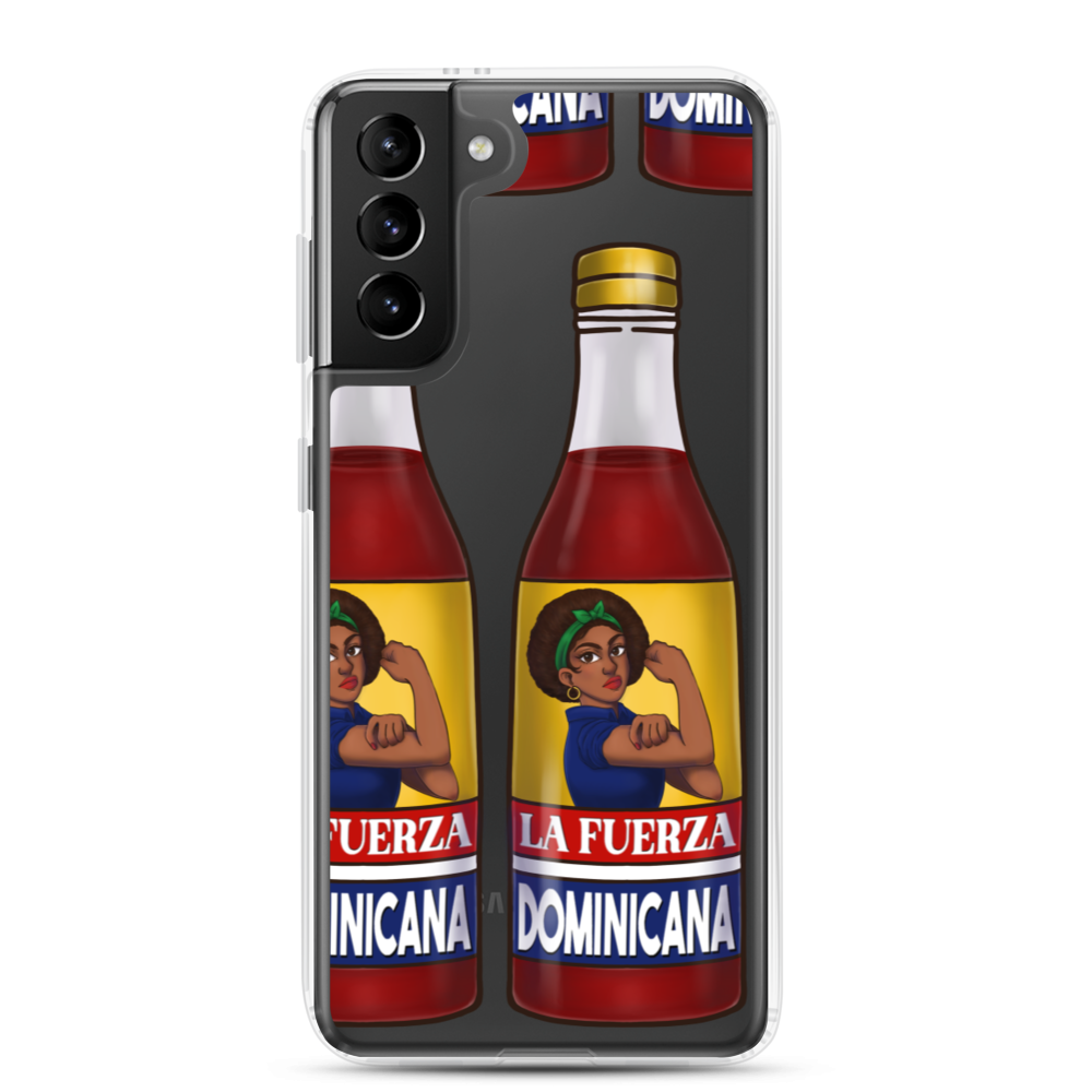 La Fuerza Dominicana Samsung Case  - 2020 - DominicanGirlfriend.com - Frases Dominicanas - República Dominicana Lifestyle Graphic T-Shirts Streetwear & Accessories - New York - Bronx - Washington Heights - Miami - Florida - Boca Chica - USA - Dominican Clothing