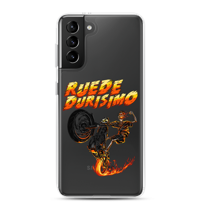 Ruede Durisimo Samsung Case  - 2020 - DominicanGirlfriend.com - Frases Dominicanas - República Dominicana Lifestyle Graphic T-Shirts Streetwear & Accessories - New York - Bronx - Washington Heights - Miami - Florida - Boca Chica - USA - Dominican Clothing
