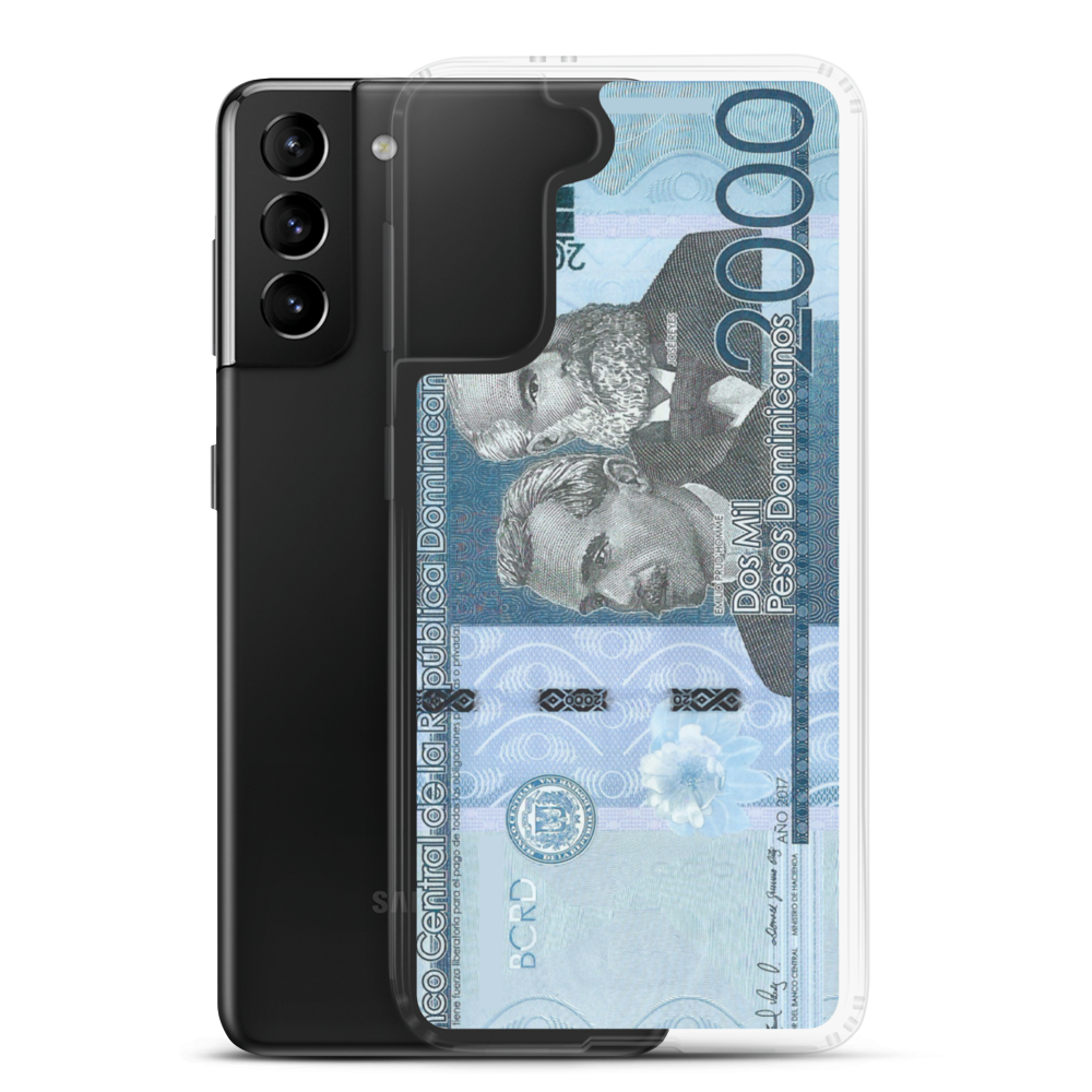 2000 Dominican Pesos Samsung Case  - 2020 - DominicanGirlfriend.com - Frases Dominicanas - República Dominicana Lifestyle Graphic T-Shirts Streetwear & Accessories - New York - Bronx - Washington Heights - Miami - Florida - Boca Chica - USA - Dominican Clothing