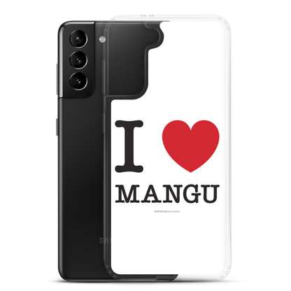 I Love Mangu Samsung Case  - 2020 - DominicanGirlfriend.com - Frases Dominicanas - República Dominicana Lifestyle Graphic T-Shirts Streetwear & Accessories - New York - Bronx - Washington Heights - Miami - Florida - Boca Chica - USA - Dominican Clothing