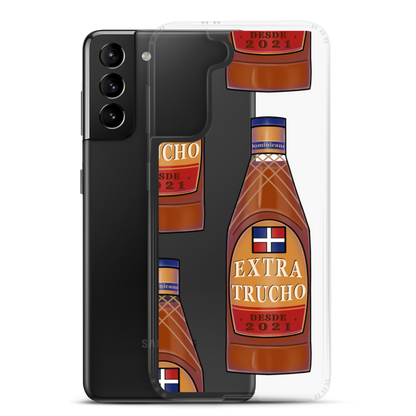 Extra Trucho Dominican Rum Samsung Case  - 2020 - DominicanGirlfriend.com - Frases Dominicanas - República Dominicana Lifestyle Graphic T-Shirts Streetwear & Accessories - New York - Bronx - Washington Heights - Miami - Florida - Boca Chica - USA - Dominican Clothing