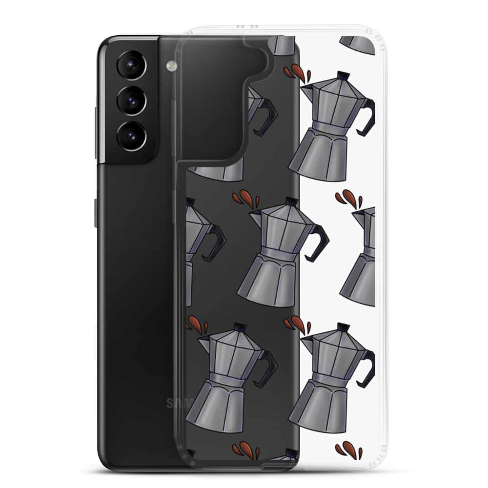Cafetera Samsung Case  - 2020 - DominicanGirlfriend.com - Frases Dominicanas - República Dominicana Lifestyle Graphic T-Shirts Streetwear & Accessories - New York - Bronx - Washington Heights - Miami - Florida - Boca Chica - USA - Dominican Clothing