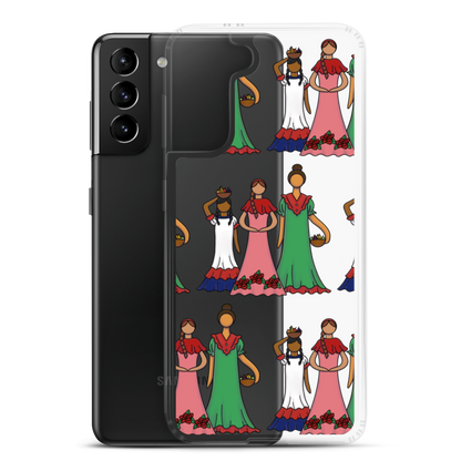 Dominican Faceless Dolls Samsung Case  - 2020 - DominicanGirlfriend.com - Frases Dominicanas - República Dominicana Lifestyle Graphic T-Shirts Streetwear & Accessories - New York - Bronx - Washington Heights - Miami - Florida - Boca Chica - USA - Dominican Clothing