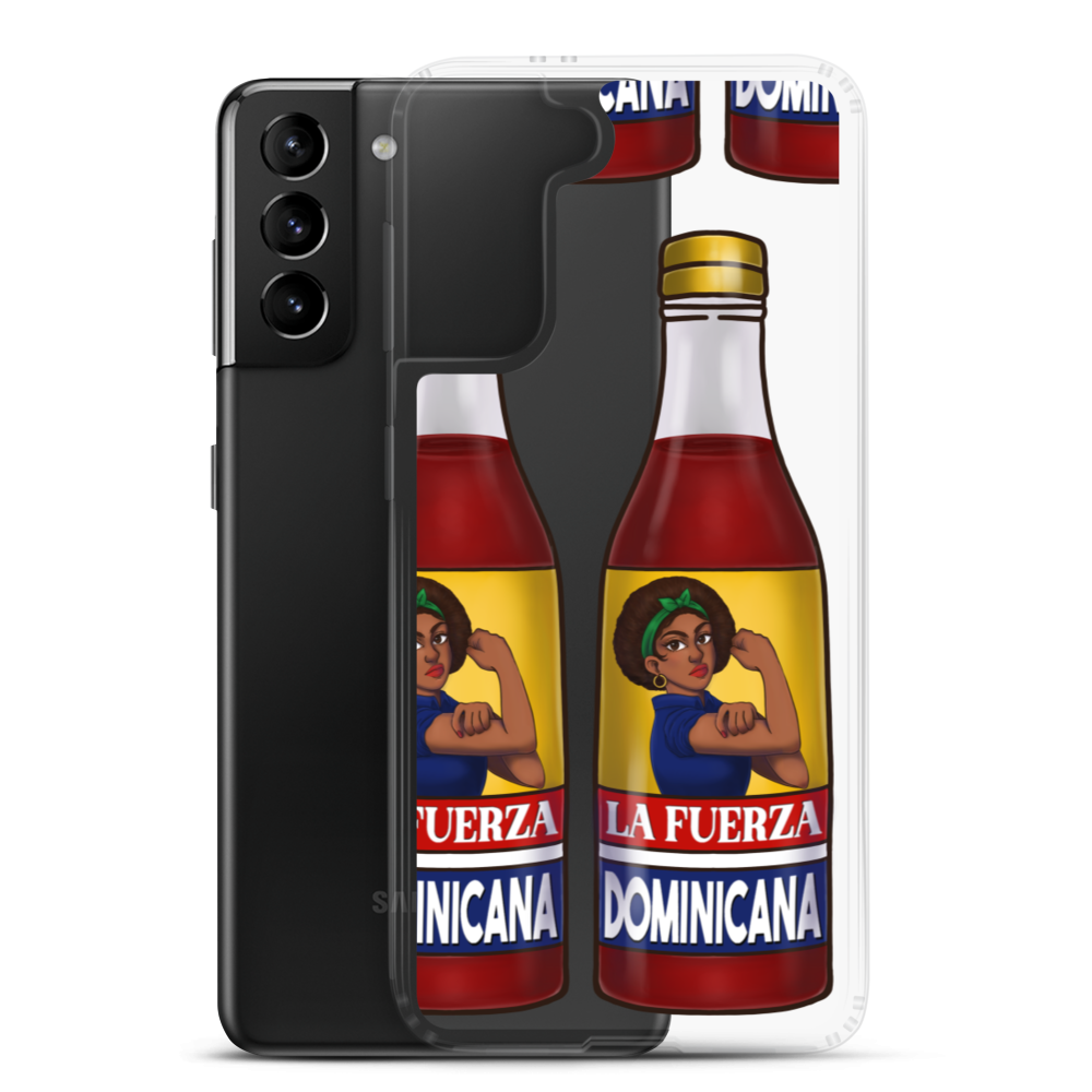 La Fuerza Dominicana Samsung Case  - 2020 - DominicanGirlfriend.com - Frases Dominicanas - República Dominicana Lifestyle Graphic T-Shirts Streetwear & Accessories - New York - Bronx - Washington Heights - Miami - Florida - Boca Chica - USA - Dominican Clothing
