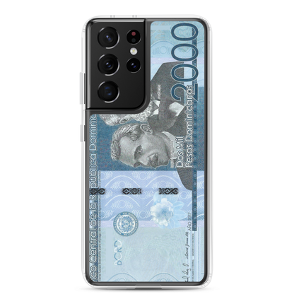 2000 Dominican Pesos Samsung Case  - 2020 - DominicanGirlfriend.com - Frases Dominicanas - República Dominicana Lifestyle Graphic T-Shirts Streetwear & Accessories - New York - Bronx - Washington Heights - Miami - Florida - Boca Chica - USA - Dominican Clothing