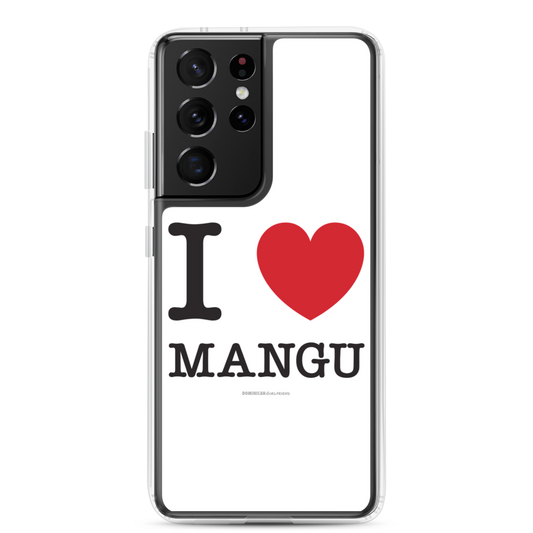 I Love Mangu Samsung Case  - 2020 - DominicanGirlfriend.com - Frases Dominicanas - República Dominicana Lifestyle Graphic T-Shirts Streetwear & Accessories - New York - Bronx - Washington Heights - Miami - Florida - Boca Chica - USA - Dominican Clothing