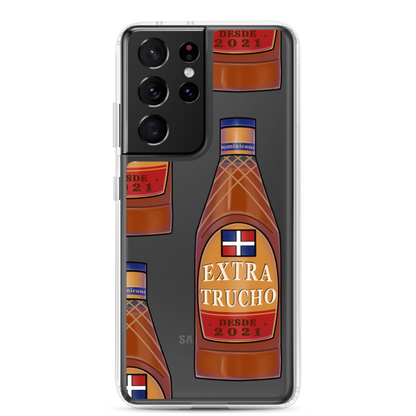 Extra Trucho Dominican Rum Samsung Case  - 2020 - DominicanGirlfriend.com - Frases Dominicanas - República Dominicana Lifestyle Graphic T-Shirts Streetwear & Accessories - New York - Bronx - Washington Heights - Miami - Florida - Boca Chica - USA - Dominican Clothing