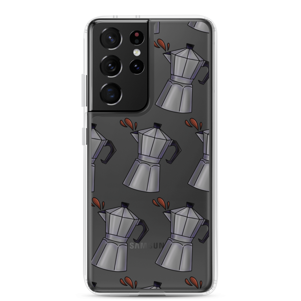 Cafetera Samsung Case  - 2020 - DominicanGirlfriend.com - Frases Dominicanas - República Dominicana Lifestyle Graphic T-Shirts Streetwear & Accessories - New York - Bronx - Washington Heights - Miami - Florida - Boca Chica - USA - Dominican Clothing