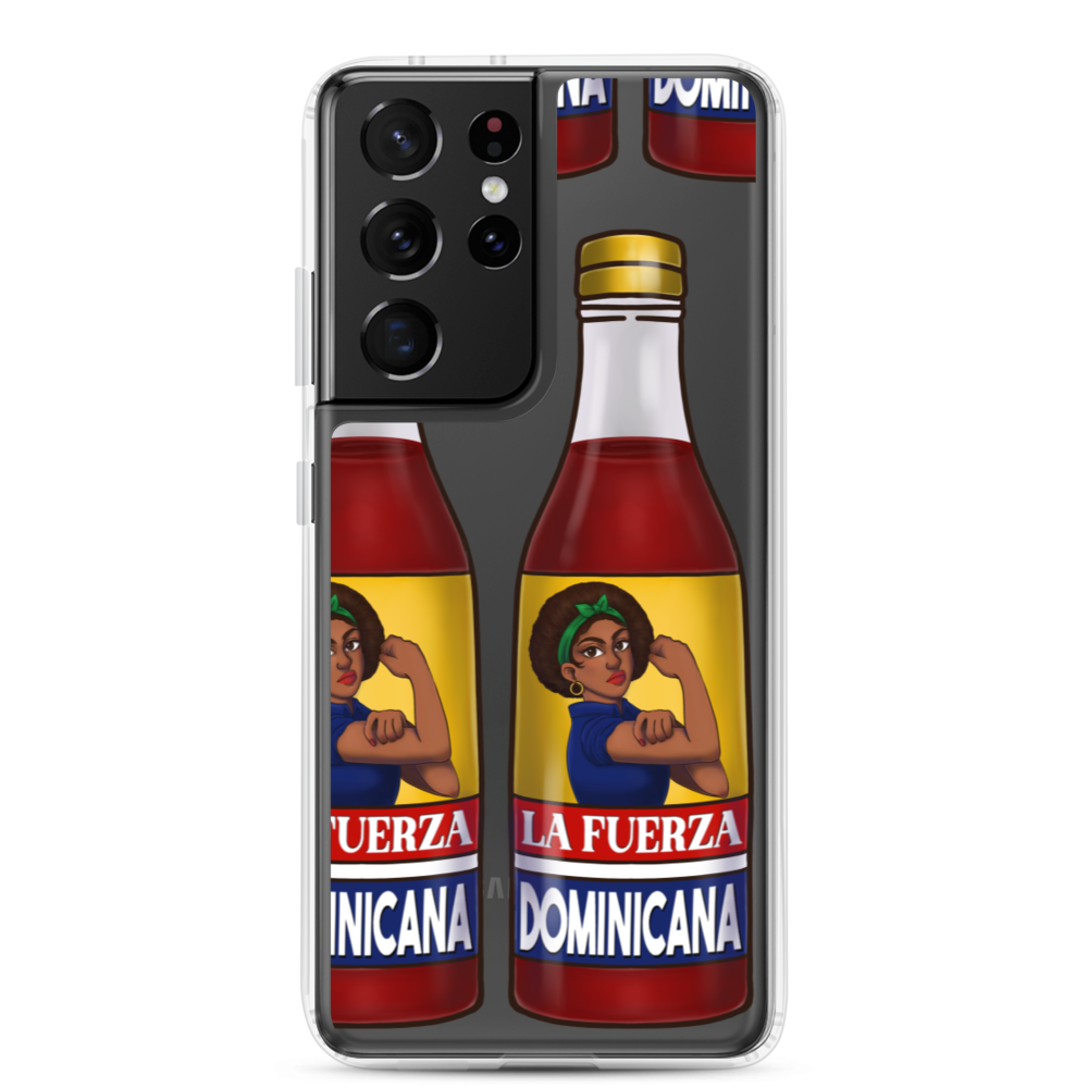 La Fuerza Dominicana Samsung Case  - 2020 - DominicanGirlfriend.com - Frases Dominicanas - República Dominicana Lifestyle Graphic T-Shirts Streetwear & Accessories - New York - Bronx - Washington Heights - Miami - Florida - Boca Chica - USA - Dominican Clothing