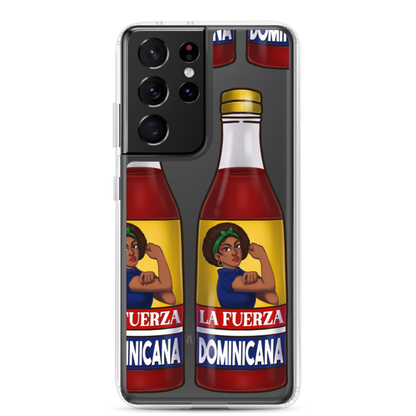La Fuerza Dominicana Samsung Case  - 2020 - DominicanGirlfriend.com - Frases Dominicanas - República Dominicana Lifestyle Graphic T-Shirts Streetwear & Accessories - New York - Bronx - Washington Heights - Miami - Florida - Boca Chica - USA - Dominican Clothing