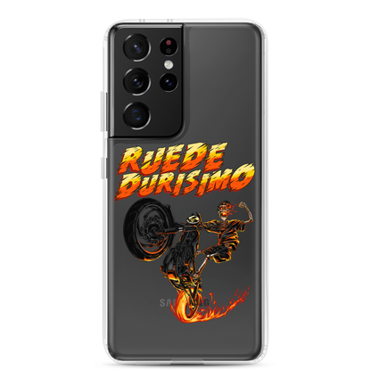 Ruede Durisimo Samsung Case  - 2020 - DominicanGirlfriend.com - Frases Dominicanas - República Dominicana Lifestyle Graphic T-Shirts Streetwear & Accessories - New York - Bronx - Washington Heights - Miami - Florida - Boca Chica - USA - Dominican Clothing