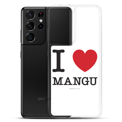 I Love Mangu Samsung Case  - 2020 - DominicanGirlfriend.com - Frases Dominicanas - República Dominicana Lifestyle Graphic T-Shirts Streetwear & Accessories - New York - Bronx - Washington Heights - Miami - Florida - Boca Chica - USA - Dominican Clothing