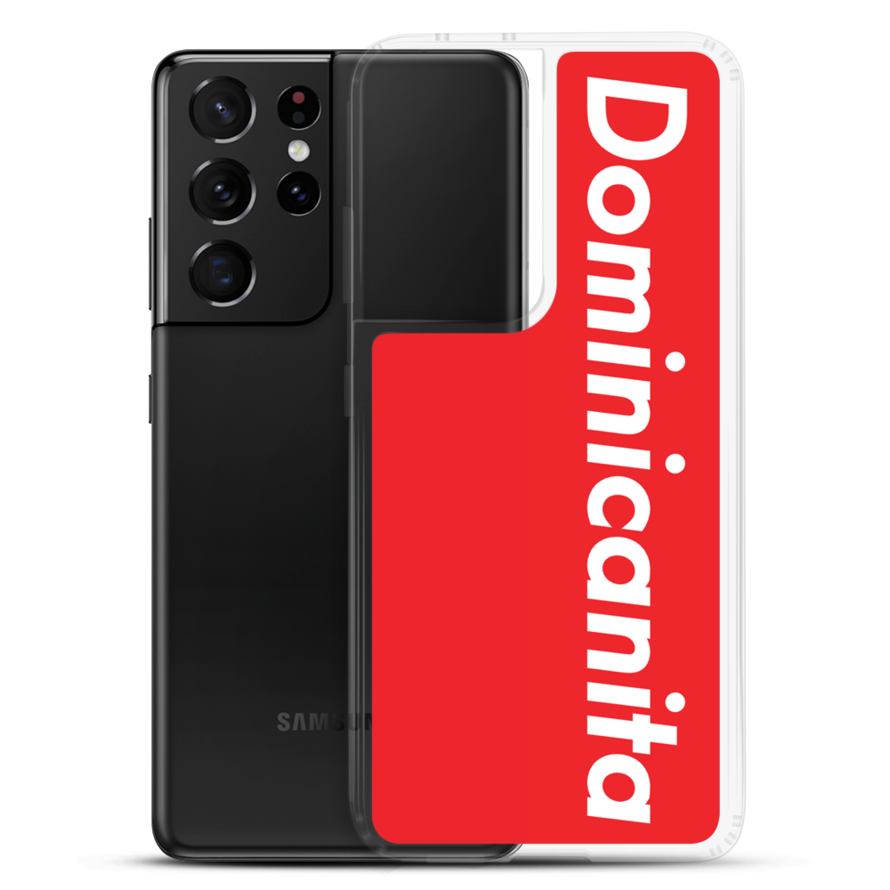 Dominicanita Samsung Case  - 2020 - DominicanGirlfriend.com - Frases Dominicanas - República Dominicana Lifestyle Graphic T-Shirts Streetwear & Accessories - New York - Bronx - Washington Heights - Miami - Florida - Boca Chica - USA - Dominican Clothing