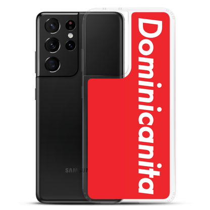 Dominicanita Samsung Case  - 2020 - DominicanGirlfriend.com - Frases Dominicanas - República Dominicana Lifestyle Graphic T-Shirts Streetwear & Accessories - New York - Bronx - Washington Heights - Miami - Florida - Boca Chica - USA - Dominican Clothing
