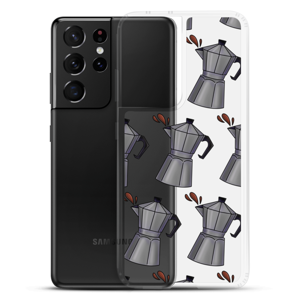 Cafetera Samsung Case  - 2020 - DominicanGirlfriend.com - Frases Dominicanas - República Dominicana Lifestyle Graphic T-Shirts Streetwear & Accessories - New York - Bronx - Washington Heights - Miami - Florida - Boca Chica - USA - Dominican Clothing