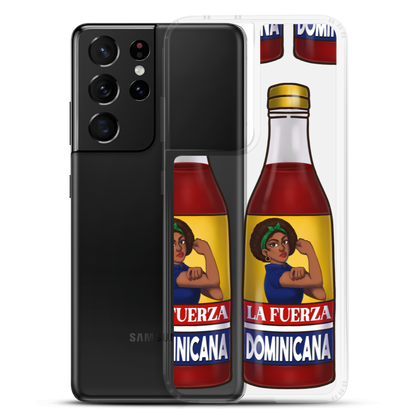 La Fuerza Dominicana Samsung Case  - 2020 - DominicanGirlfriend.com - Frases Dominicanas - República Dominicana Lifestyle Graphic T-Shirts Streetwear & Accessories - New York - Bronx - Washington Heights - Miami - Florida - Boca Chica - USA - Dominican Clothing