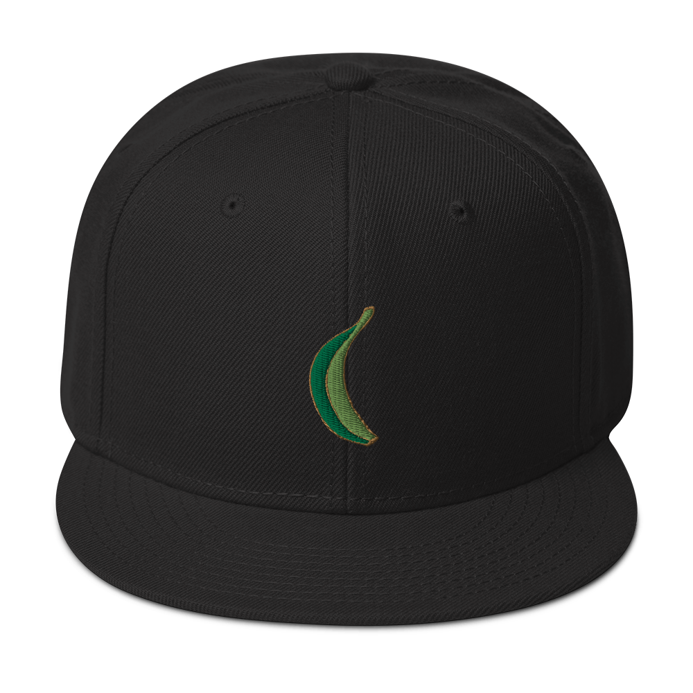 Platano Snapback Hat  - 2020 - DominicanGirlfriend.com - Frases Dominicanas - República Dominicana Lifestyle Graphic T-Shirts Streetwear & Accessories - New York - Bronx - Washington Heights - Miami - Florida - Boca Chica - USA - Dominican Clothing