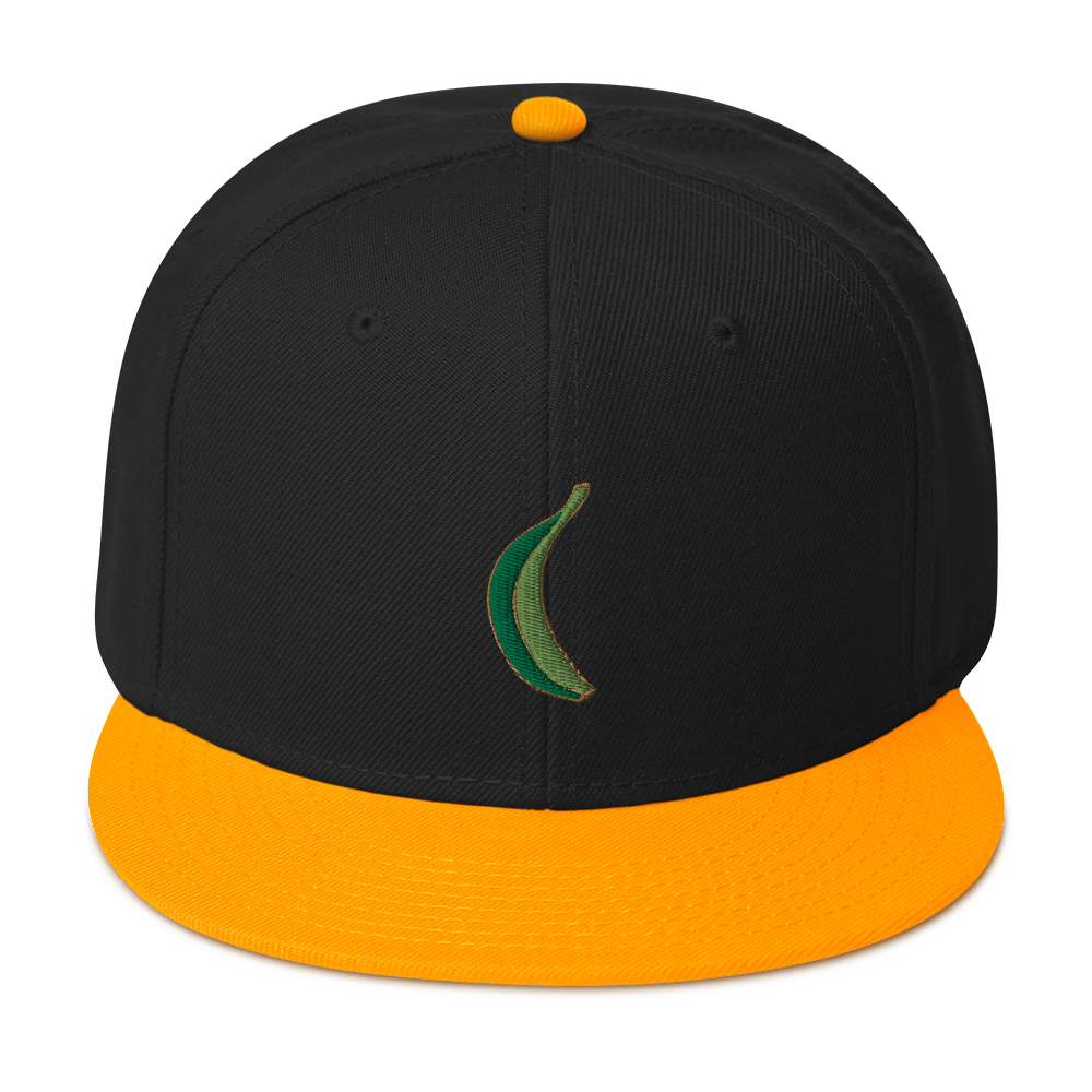 Platano Snapback Hat  - 2020 - DominicanGirlfriend.com - Frases Dominicanas - República Dominicana Lifestyle Graphic T-Shirts Streetwear & Accessories - New York - Bronx - Washington Heights - Miami - Florida - Boca Chica - USA - Dominican Clothing