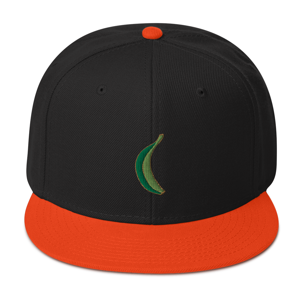 Platano Snapback Hat  - 2020 - DominicanGirlfriend.com - Frases Dominicanas - República Dominicana Lifestyle Graphic T-Shirts Streetwear & Accessories - New York - Bronx - Washington Heights - Miami - Florida - Boca Chica - USA - Dominican Clothing