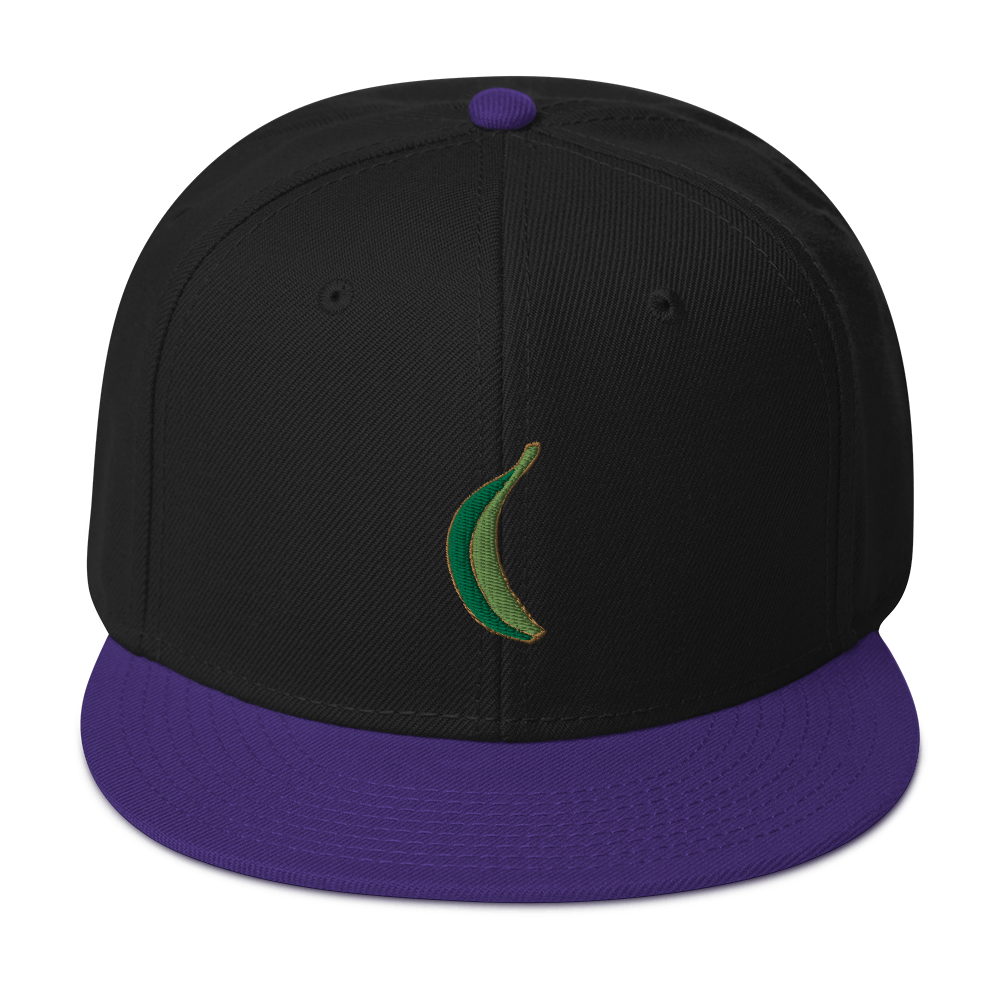 Platano Snapback Hat  - 2020 - DominicanGirlfriend.com - Frases Dominicanas - República Dominicana Lifestyle Graphic T-Shirts Streetwear & Accessories - New York - Bronx - Washington Heights - Miami - Florida - Boca Chica - USA - Dominican Clothing
