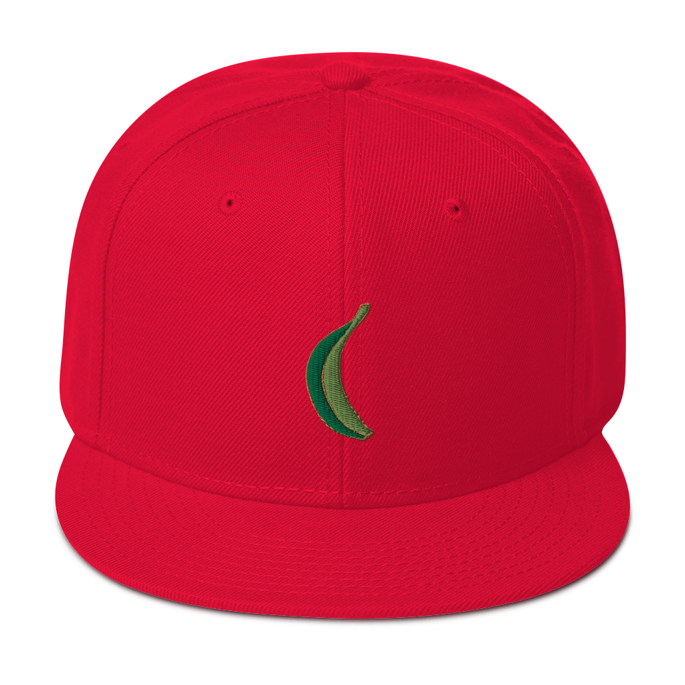 Platano Snapback Hat  - 2020 - DominicanGirlfriend.com - Frases Dominicanas - República Dominicana Lifestyle Graphic T-Shirts Streetwear & Accessories - New York - Bronx - Washington Heights - Miami - Florida - Boca Chica - USA - Dominican Clothing