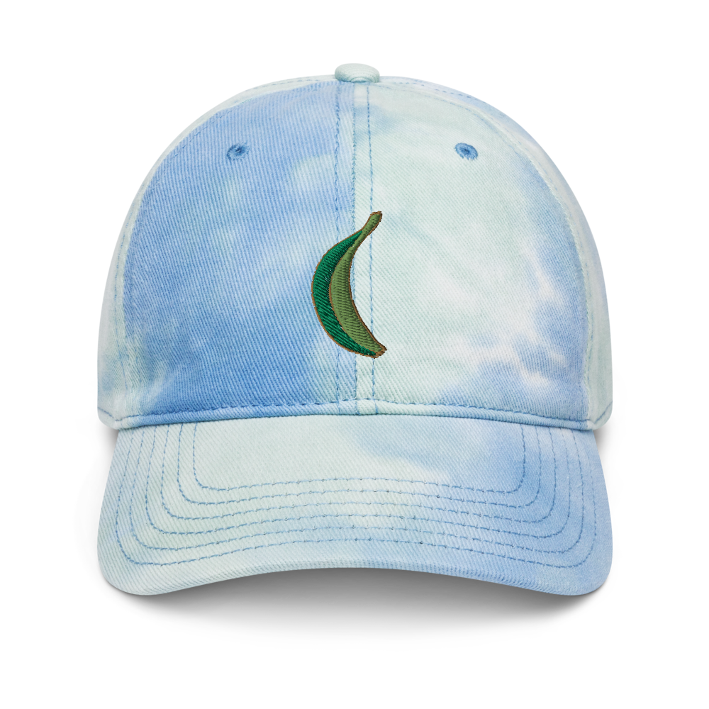 Platano Tie Dye Hat  - 2020 - DominicanGirlfriend.com - Frases Dominicanas - República Dominicana Lifestyle Graphic T-Shirts Streetwear & Accessories - New York - Bronx - Washington Heights - Miami - Florida - Boca Chica - USA - Dominican Clothing