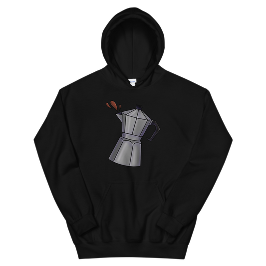 Cafetera Unisex Hoodie  - 2020 - DominicanGirlfriend.com - Frases Dominicanas - República Dominicana Lifestyle Graphic T-Shirts Streetwear & Accessories - New York - Bronx - Washington Heights - Miami - Florida - Boca Chica - USA - Dominican Clothing