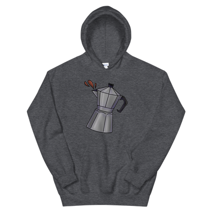 Cafetera Unisex Hoodie  - 2020 - DominicanGirlfriend.com - Frases Dominicanas - República Dominicana Lifestyle Graphic T-Shirts Streetwear & Accessories - New York - Bronx - Washington Heights - Miami - Florida - Boca Chica - USA - Dominican Clothing