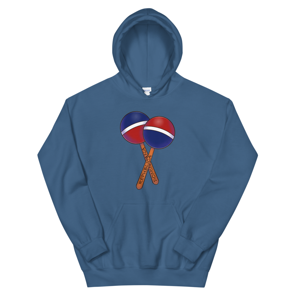 Maracas Dominicana Unisex Hoodie  - 2020 - DominicanGirlfriend.com - Frases Dominicanas - República Dominicana Lifestyle Graphic T-Shirts Streetwear & Accessories - New York - Bronx - Washington Heights - Miami - Florida - Boca Chica - USA - Dominican Clothing