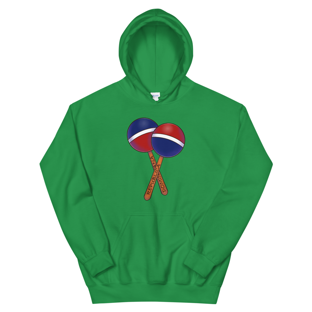 Maracas Dominicana Unisex Hoodie  - 2020 - DominicanGirlfriend.com - Frases Dominicanas - República Dominicana Lifestyle Graphic T-Shirts Streetwear & Accessories - New York - Bronx - Washington Heights - Miami - Florida - Boca Chica - USA - Dominican Clothing