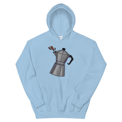 Cafetera Unisex Hoodie  - 2020 - DominicanGirlfriend.com - Frases Dominicanas - República Dominicana Lifestyle Graphic T-Shirts Streetwear & Accessories - New York - Bronx - Washington Heights - Miami - Florida - Boca Chica - USA - Dominican Clothing