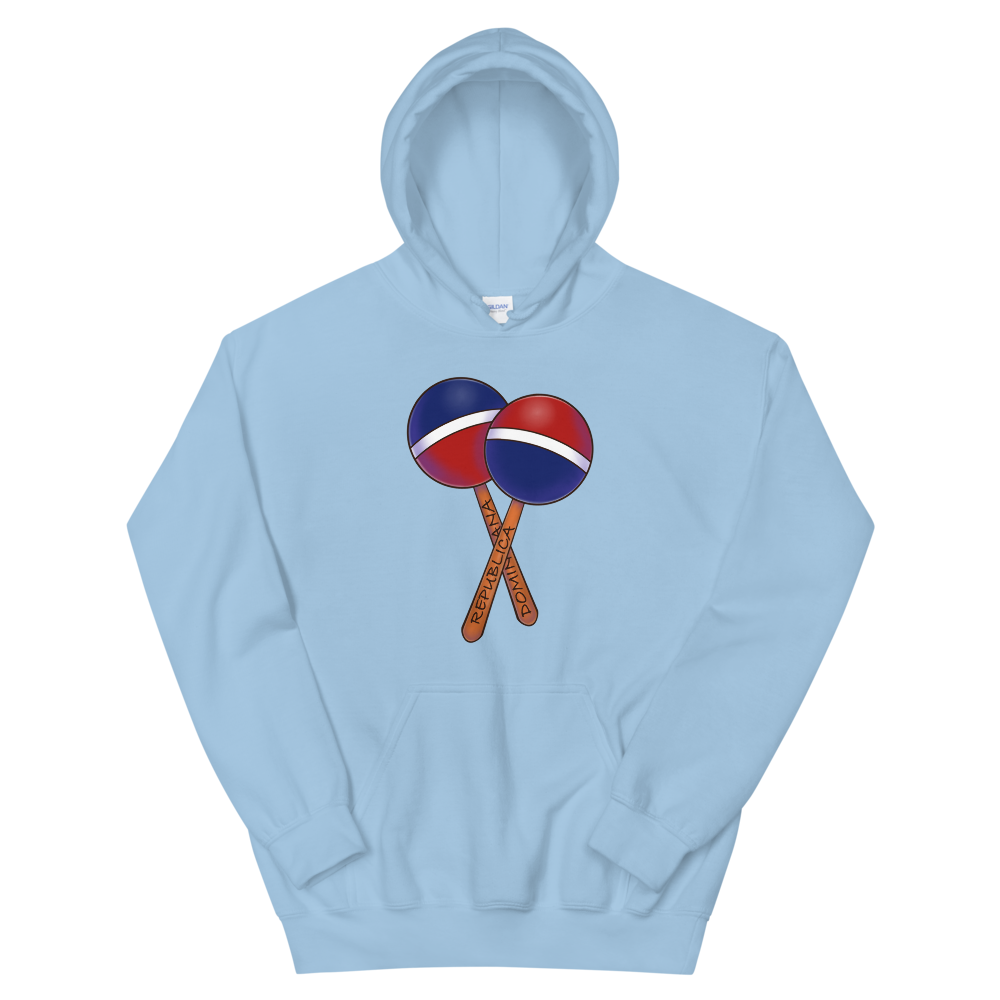 Maracas Dominicana Unisex Hoodie  - 2020 - DominicanGirlfriend.com - Frases Dominicanas - República Dominicana Lifestyle Graphic T-Shirts Streetwear & Accessories - New York - Bronx - Washington Heights - Miami - Florida - Boca Chica - USA - Dominican Clothing
