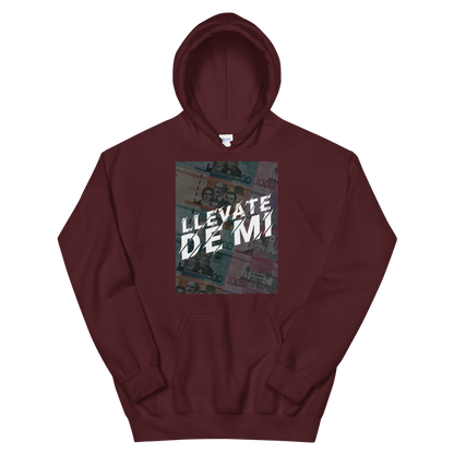 Llevate De Mi Unisex Hoodie  - 2020 - DominicanGirlfriend.com - Frases Dominicanas - República Dominicana Lifestyle Graphic T-Shirts Streetwear & Accessories - New York - Bronx - Washington Heights - Miami - Florida - Boca Chica - USA - Dominican Clothing