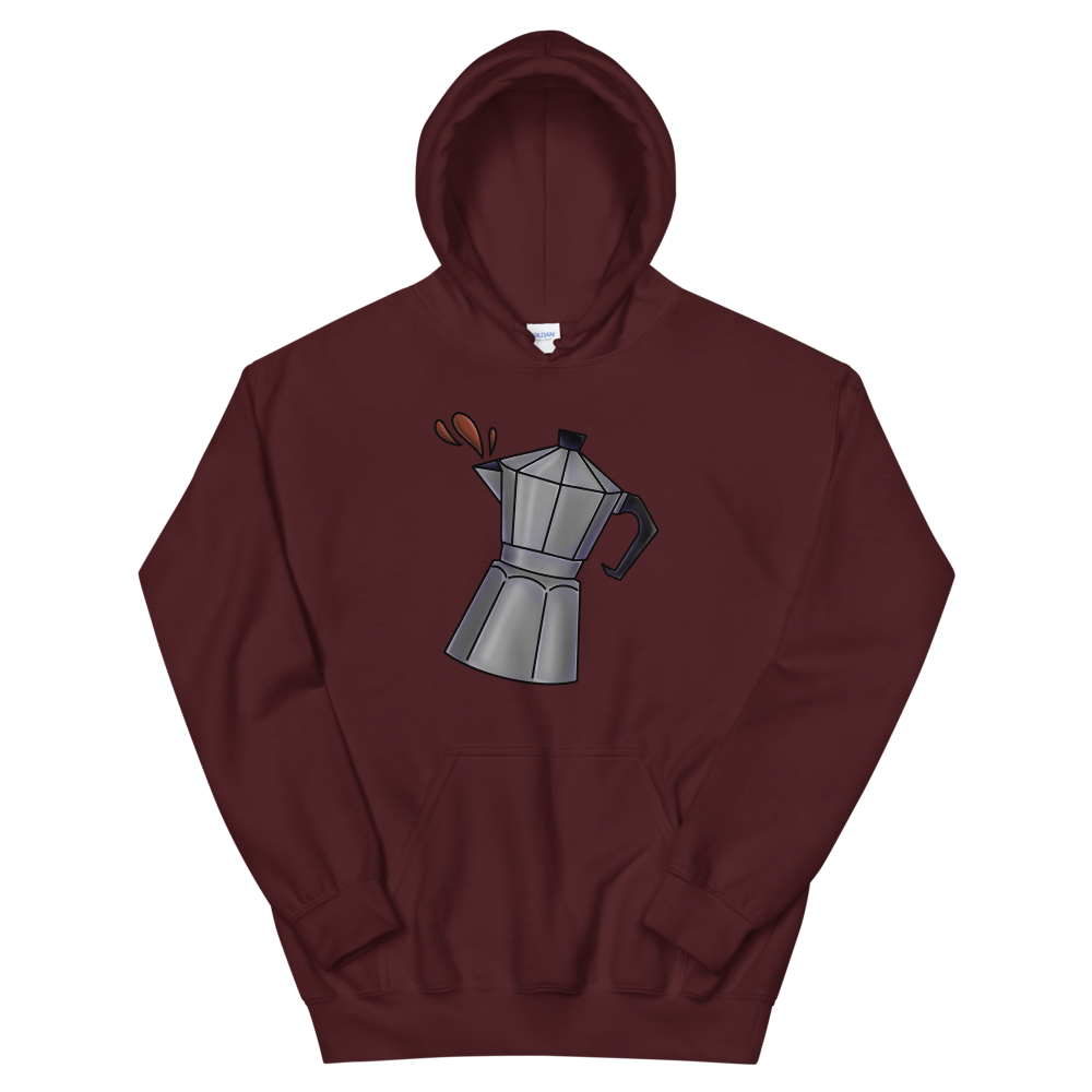 Cafetera Unisex Hoodie  - 2020 - DominicanGirlfriend.com - Frases Dominicanas - República Dominicana Lifestyle Graphic T-Shirts Streetwear & Accessories - New York - Bronx - Washington Heights - Miami - Florida - Boca Chica - USA - Dominican Clothing