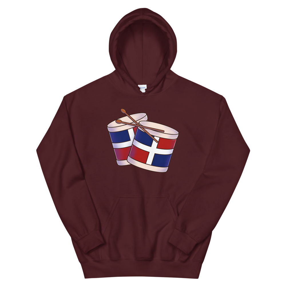Tambora Dominicana Unisex Hoodie  - 2020 - DominicanGirlfriend.com - Frases Dominicanas - República Dominicana Lifestyle Graphic T-Shirts Streetwear & Accessories - New York - Bronx - Washington Heights - Miami - Florida - Boca Chica - USA - Dominican Clothing