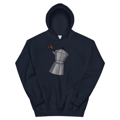 Cafetera Unisex Hoodie  - 2020 - DominicanGirlfriend.com - Frases Dominicanas - República Dominicana Lifestyle Graphic T-Shirts Streetwear & Accessories - New York - Bronx - Washington Heights - Miami - Florida - Boca Chica - USA - Dominican Clothing