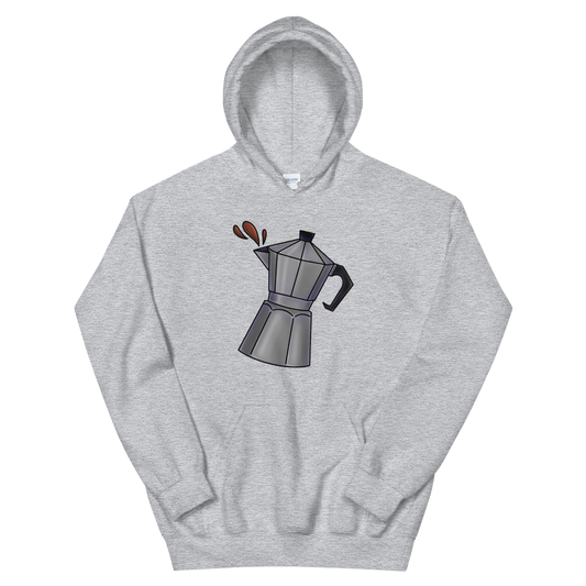 Cafetera Unisex Hoodie  - 2020 - DominicanGirlfriend.com - Frases Dominicanas - República Dominicana Lifestyle Graphic T-Shirts Streetwear & Accessories - New York - Bronx - Washington Heights - Miami - Florida - Boca Chica - USA - Dominican Clothing