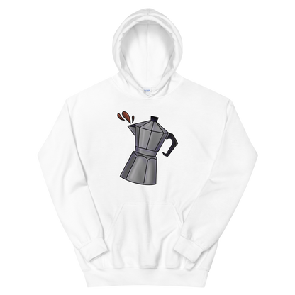 Cafetera Unisex Hoodie  - 2020 - DominicanGirlfriend.com - Frases Dominicanas - República Dominicana Lifestyle Graphic T-Shirts Streetwear & Accessories - New York - Bronx - Washington Heights - Miami - Florida - Boca Chica - USA - Dominican Clothing