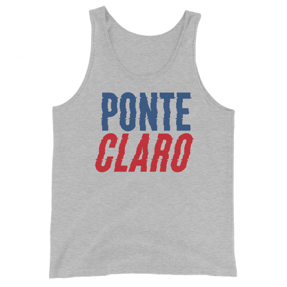 Ponte Claro Unisex Tank Top  - 2020 - DominicanGirlfriend.com - Frases Dominicanas - República Dominicana Lifestyle Graphic T-Shirts Streetwear & Accessories - New York - Bronx - Washington Heights - Miami - Florida - Boca Chica - USA - Dominican Clothing