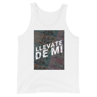 Llevate De Mi Unisex Tank Top  - 2020 - DominicanGirlfriend.com - Frases Dominicanas - República Dominicana Lifestyle Graphic T-Shirts Streetwear & Accessories - New York - Bronx - Washington Heights - Miami - Florida - Boca Chica - USA - Dominican Clothing