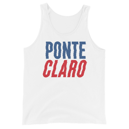 Ponte Claro Unisex Tank Top  - 2020 - DominicanGirlfriend.com - Frases Dominicanas - República Dominicana Lifestyle Graphic T-Shirts Streetwear & Accessories - New York - Bronx - Washington Heights - Miami - Florida - Boca Chica - USA - Dominican Clothing