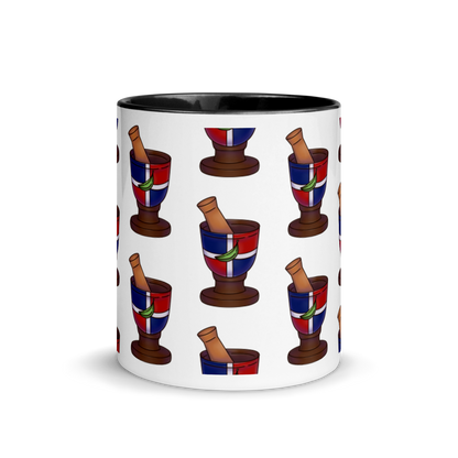 Pilon Dominicano Mug with Color Inside  - 2020 - DominicanGirlfriend.com - Frases Dominicanas - República Dominicana Lifestyle Graphic T-Shirts Streetwear & Accessories - New York - Bronx - Washington Heights - Miami - Florida - Boca Chica - USA - Dominican Clothing