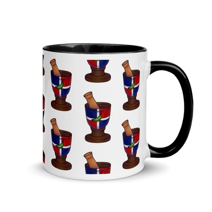 Pilon Dominicano Mug with Color Inside  - 2020 - DominicanGirlfriend.com - Frases Dominicanas - República Dominicana Lifestyle Graphic T-Shirts Streetwear & Accessories - New York - Bronx - Washington Heights - Miami - Florida - Boca Chica - USA - Dominican Clothing