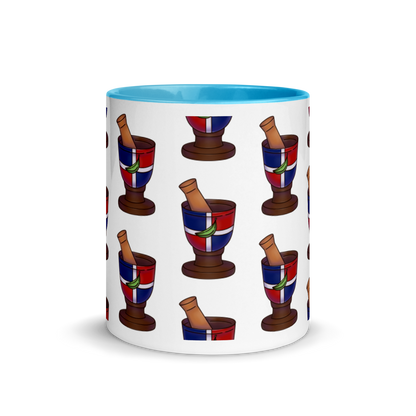 Pilon Dominicano Mug with Color Inside  - 2020 - DominicanGirlfriend.com - Frases Dominicanas - República Dominicana Lifestyle Graphic T-Shirts Streetwear & Accessories - New York - Bronx - Washington Heights - Miami - Florida - Boca Chica - USA - Dominican Clothing
