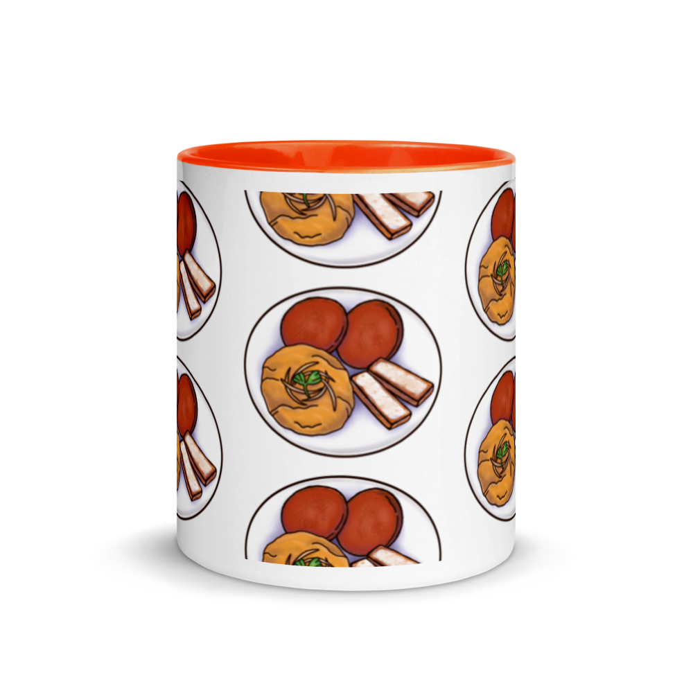 El Mangu Dominicano Mug with Color Inside  - 2020 - DominicanGirlfriend.com - Frases Dominicanas - República Dominicana Lifestyle Graphic T-Shirts Streetwear & Accessories - New York - Bronx - Washington Heights - Miami - Florida - Boca Chica - USA - Dominican Clothing