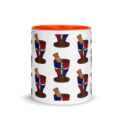 Pilon Dominicano Mug with Color Inside  - 2020 - DominicanGirlfriend.com - Frases Dominicanas - República Dominicana Lifestyle Graphic T-Shirts Streetwear & Accessories - New York - Bronx - Washington Heights - Miami - Florida - Boca Chica - USA - Dominican Clothing