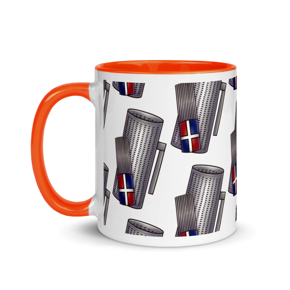 Güira Dominicana Mug with Color Inside  - 2020 - DominicanGirlfriend.com - Frases Dominicanas - República Dominicana Lifestyle Graphic T-Shirts Streetwear & Accessories - New York - Bronx - Washington Heights - Miami - Florida - Boca Chica - USA - Dominican Clothing