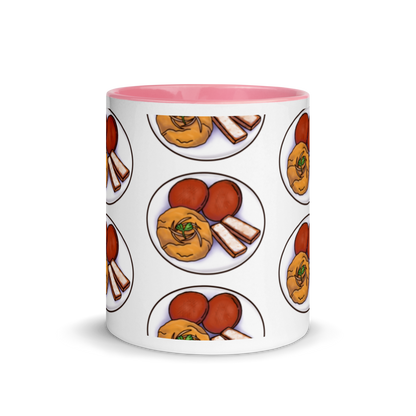 El Mangu Dominicano Mug with Color Inside  - 2020 - DominicanGirlfriend.com - Frases Dominicanas - República Dominicana Lifestyle Graphic T-Shirts Streetwear & Accessories - New York - Bronx - Washington Heights - Miami - Florida - Boca Chica - USA - Dominican Clothing